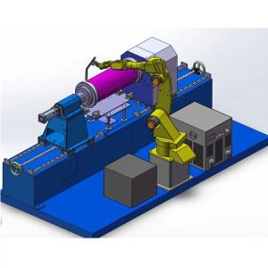 Роботска машина за заваривање резервоара за гориво
